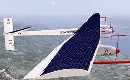 الكشف عن طائرة تعمل بالطاقة الشمسية