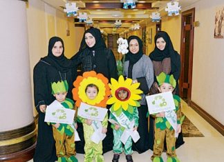 أطفال جمارك دبي سفراء البيئة