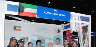 فريق الغوص الكويتي يشارك في معرض الغوص الدولي في لندن