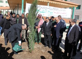 جامعة اليرموك تحتفل بعيد الشجرة