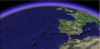 بقعة نفطية قبالة جزر الخالدات الاسبانية