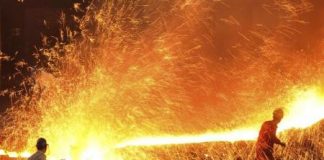 الصين تفرض عقوبات على مصانع الصلب المسببة للتلوث