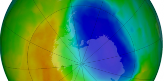 مساحة ثقب الأوزون تتجاوز مجموع مساحتي كندا وروسيا