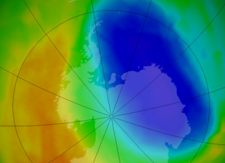 مساحة ثقب الأوزون تتجاوز مجموع مساحتي كندا وروسيا