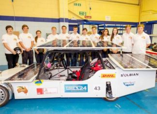 مراهقون خاضوا تحديا صعبا بسيارة تعمل بالطاقة الشمسية