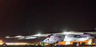 الطائرة الشمسية تهبط في ولاية أوهايو الأمريكية