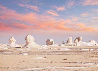 الصحراء البيضاء المصرية تدخل قائمة الحدائق الجيولوجية