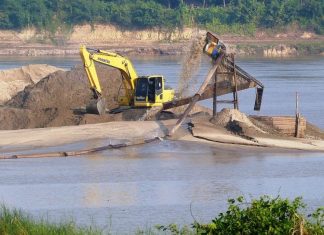 البدء في البحث عن استخراج الرمل المستدام