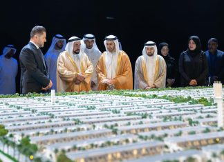 سلطان القاسمي يطلق «مدينة الشارقة المستدامة»