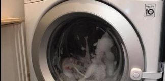 دراسة ترصد انتشار كميات كبيرة من المايكرو بلاستيك في مياه كاليفورنيا غسالة ملابس