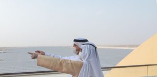 حاكم دبي يطلق مرحلة جديدة من مجمع محمد بن راشد للطاقة الشمسية مجمع محمد بن راشد للطاقة الشمسية