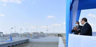 مصر تفتتح أضخم محطة معالجة مياه في العالم