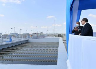 مصر تفتتح أضخم محطة معالجة مياه في العالم