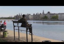 شاهد: مقاعد مرتفعة تهدف إلى لفت الانتباه إلى تغير المناخ في الدنمارك