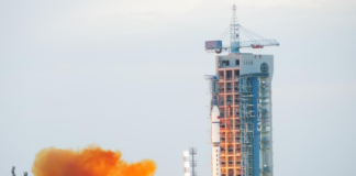 الصين تطلق قمراً صناعياً جديداً لرصد البيئة قمر صناعي بيئي