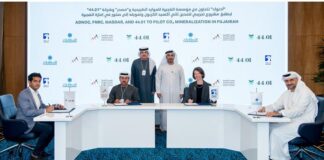 “أدنوك” تُبرِم شراكة لتحويل ثاني أوكسيد الكربون إلى صخور